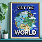 Visit the World Poster